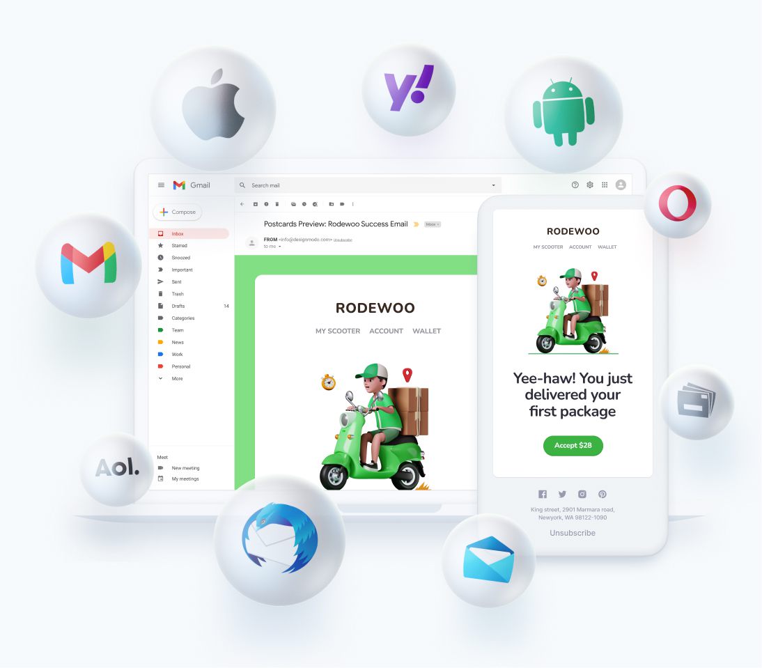 Email Client Preview