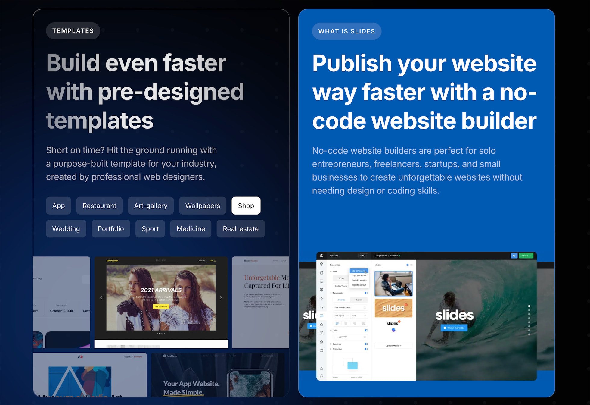 No-Code Website Builder